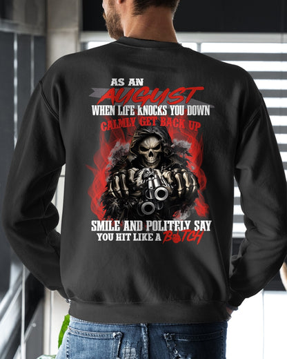 AUGUST MAN - WHEN LIFE KNOWS YOU DOWN CALMLY GET BACK UP - TRNN08 (SKU26T-01164-08)