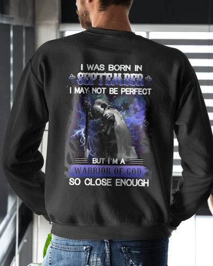 SEPTEMBER MAN - I MAY NOT BE PERFECT BUT I AM A WARRIOR OF GOD  - TRNN09 (SKU26T-01128-09)