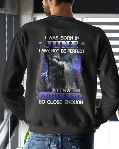 JUNE MAN - I MAY NOT BE PERFECT BUT I AM A WARRIOR OF GOD  - TRNN06 (SKU26T-01128-06)