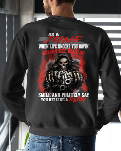 JUNE MAN - WHEN LIFE KNOWS YOU DOWN CALMLY GET BACK UP - TRNN06 (SKU26T-01164-06)