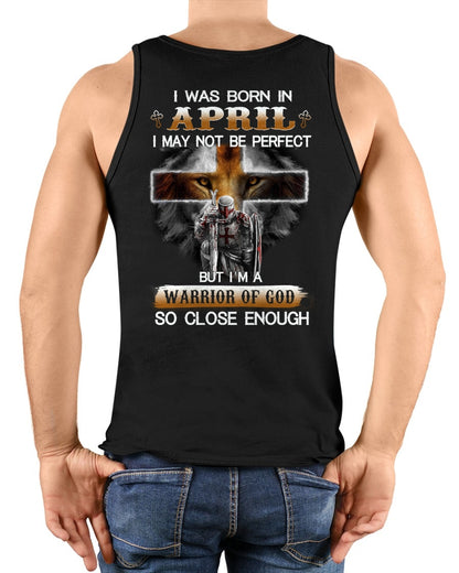 APRIL MAN - BUT I'M A WARRIOR OF GOD SO CLOSE ENOUGH - TRNN04 (SKU26T-01183-04)