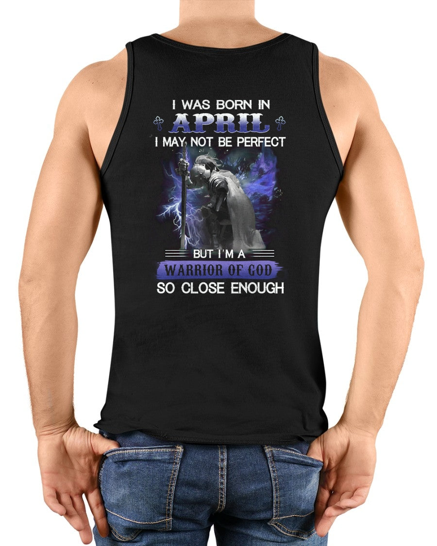 APRIL MAN - I MAY NOT BE PERFECT BUT I AM A WARRIOR OF GOD  - TRNN04 (SKU26T-01128-04)