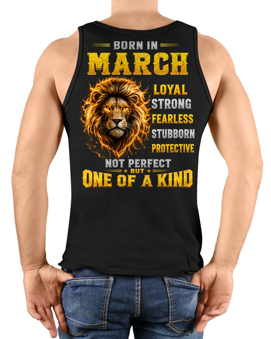MARCH GUY - NOT PERFECT BUT ONE OF A KIND - T SHIRT FOR STRONGMAN - TRNN03 (SKU2608-34-03)