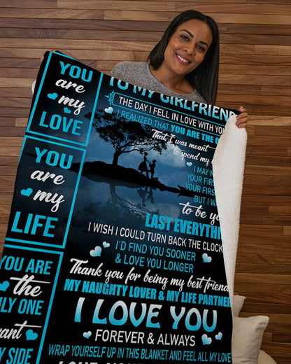 Special Gift For Your Girlfriend Blanket - From Boyfriend