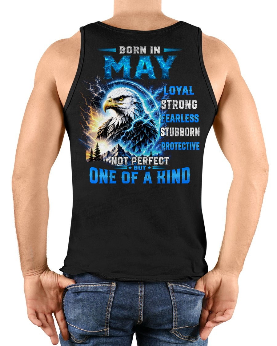 MAY GUY - NOT PERFECT BUT ONE OF A KIND - T SHIRT FOR STRONGMAN - TRNN05 (SKU2607-281-05)
