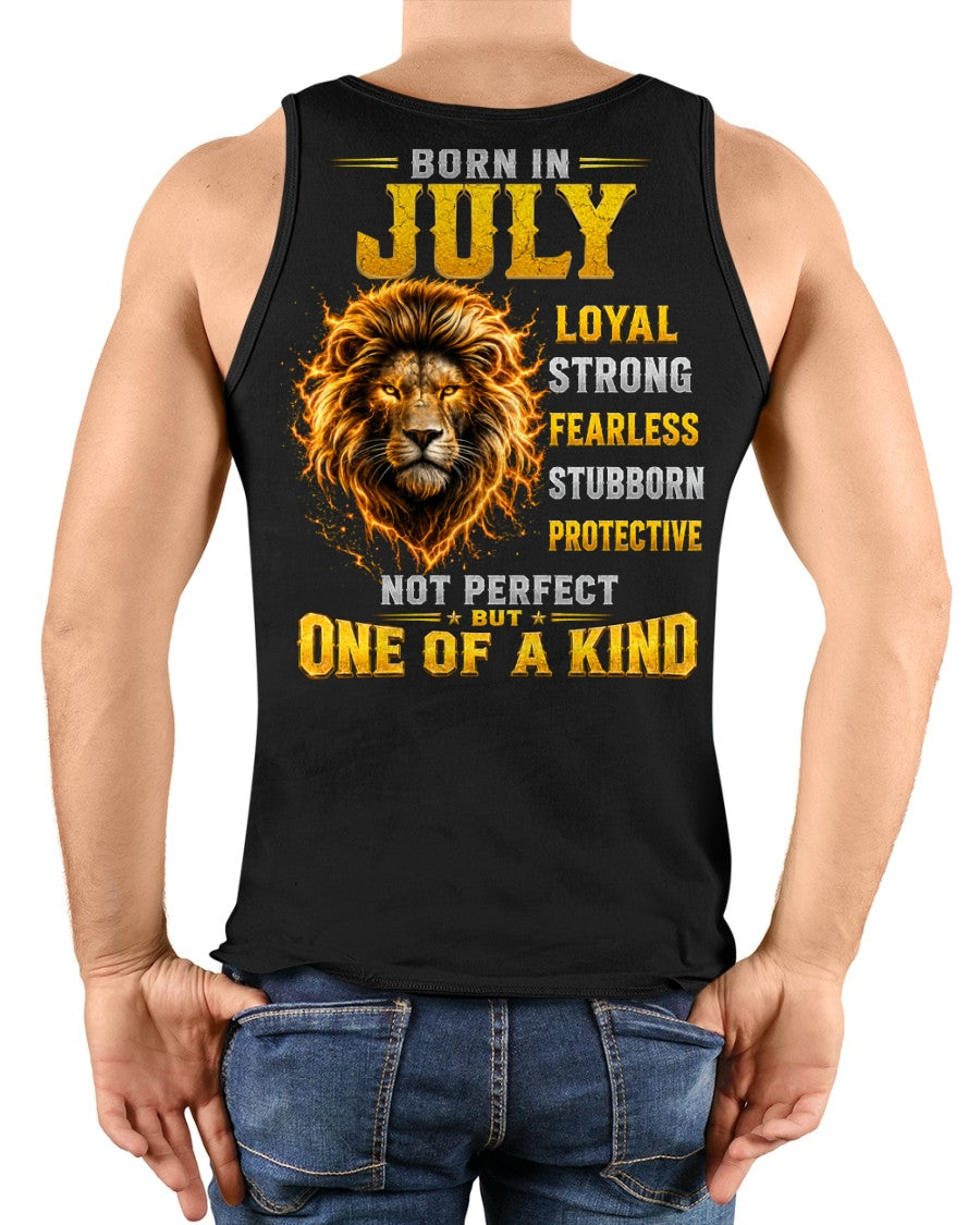 JULY GUY - NOT PERFECT BUT ONE OF A KIND - T SHIRT FOR STRONGMAN - TRNN07 (SKU2608-34-07)
