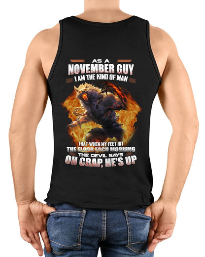 NOVEMBER - I'M THE KIND OF MAN THAT WHEN MY FEET HIT THE FLOOR EACH MORNING - TRNN11 (SKU26T-01-13-11)