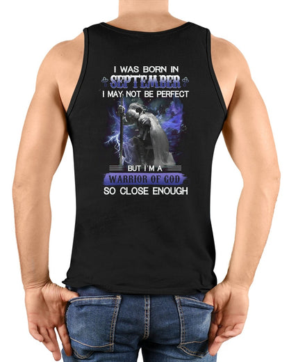 SEPTEMBER MAN - I MAY NOT BE PERFECT BUT I AM A WARRIOR OF GOD  - TRNN09 (SKU26T-01128-09)