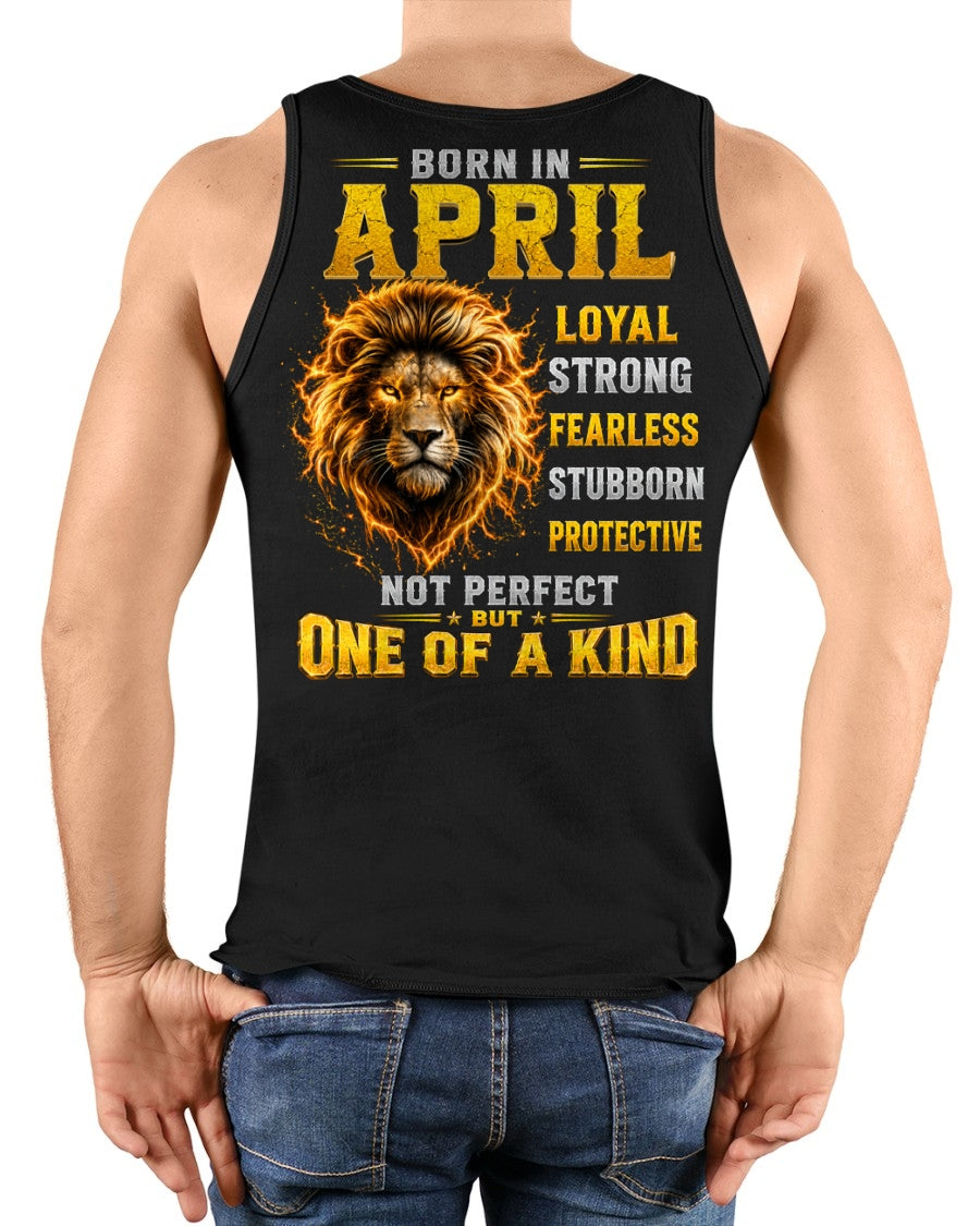 APRIL GUY - NOT PERFECT BUT ONE OF A KIND - T SHIRT FOR STRONGMAN - TRNN04 (SKU2608-34-04)