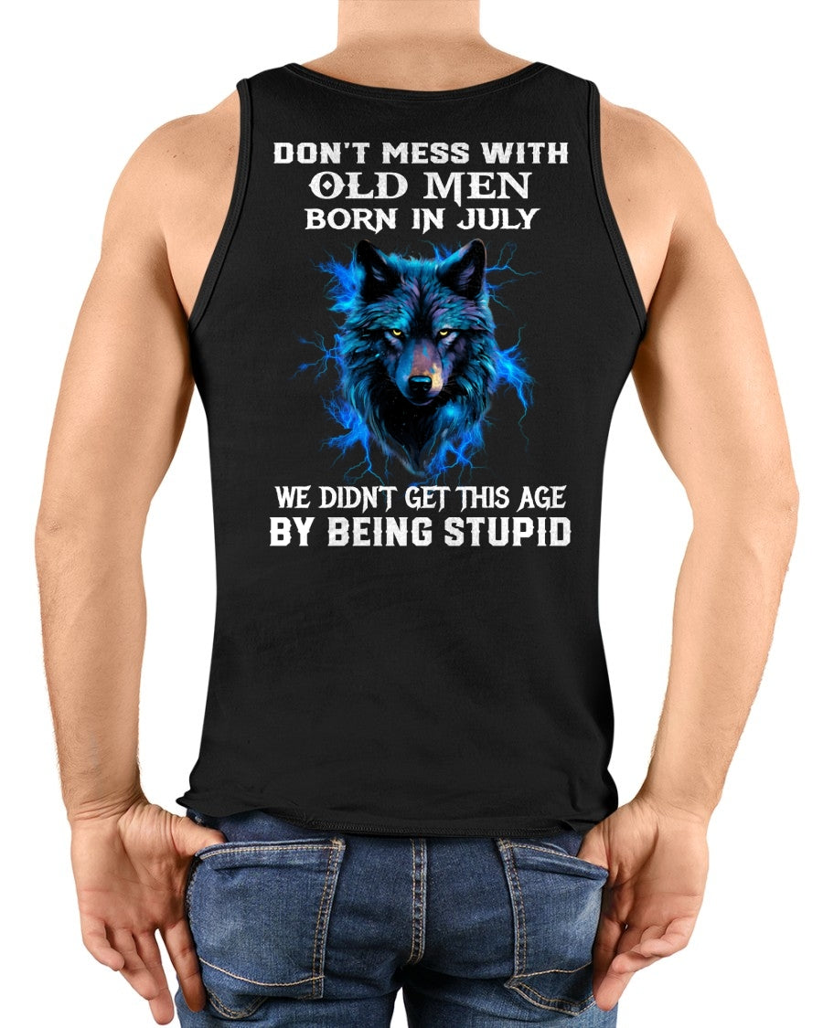 JULY - DON'T MESS WITH OLD MEN - T SHIRT FOR STRONGMAN - TRNN07 (SKU2604-300-07)