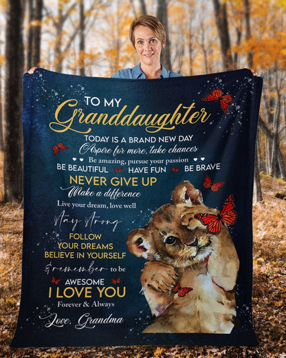 BLANKET FOR GRANDDAUGHTER FROM GRANDMA FULL