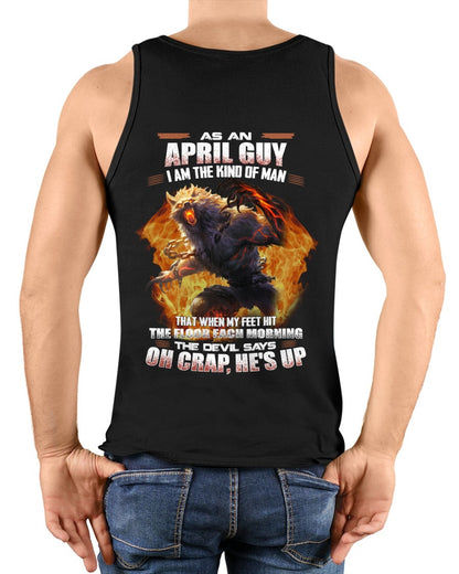APRIL - I'M THE KIND OF MAN THAT WHEN MY FEET HIT THE FLOOR EACH MORNING - TRNN04 (SKU26T-01-13-04)