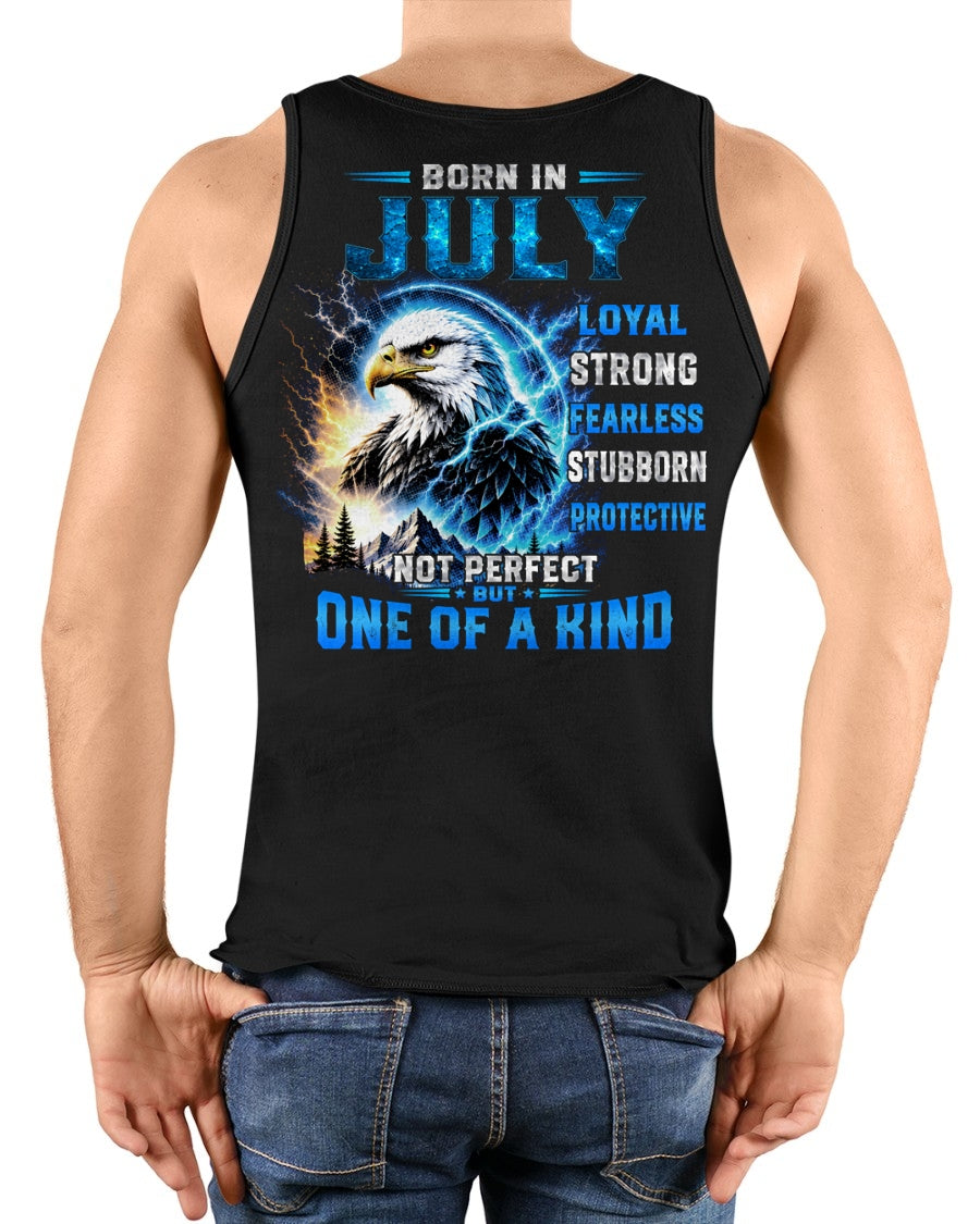 JULY GUY - NOT PERFECT BUT ONE OF A KIND - T SHIRT FOR STRONGMAN - TRNN07 (SKU2607-281-07)