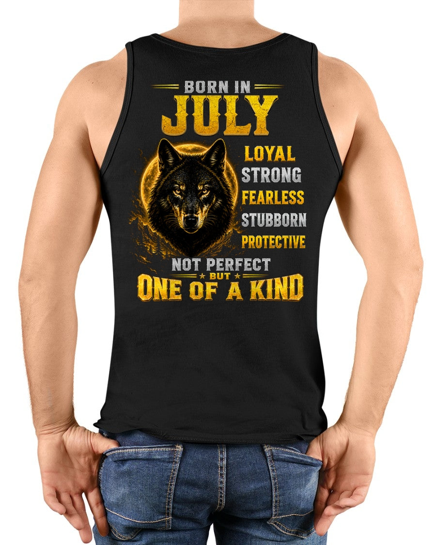 JULY GUY - NOT PERFECT BUT ONE OF A KIND - T SHIRT FOR STRONGMAN - TRNN07 (SKU2607-266-07)