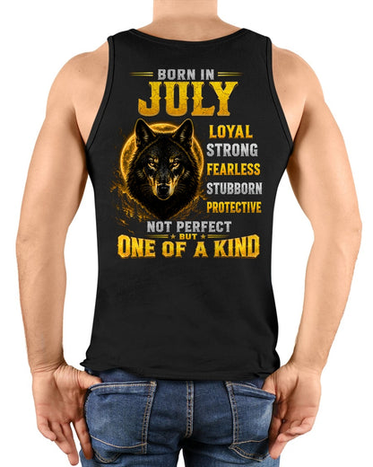 JULY GUY - NOT PERFECT BUT ONE OF A KIND - T SHIRT FOR STRONGMAN - TRNN07 (SKU2607-266-07)