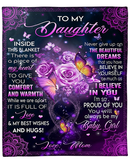 Special blanket for Daughter - From Mom blanket