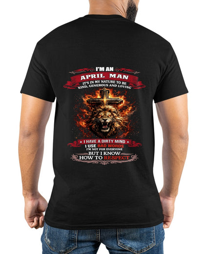 APRIL - I HAVE A DIRTY MIND I USE BAD WORDS I'M NOT FOR EVERYONE - TRNN04 (SKU26T-01-31-04)