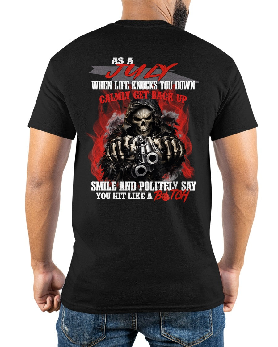 JULY MAN - WHEN LIFE KNOWS YOU DOWN CALMLY GET BACK UP - TRNN07 (SKU26T-01164-07)