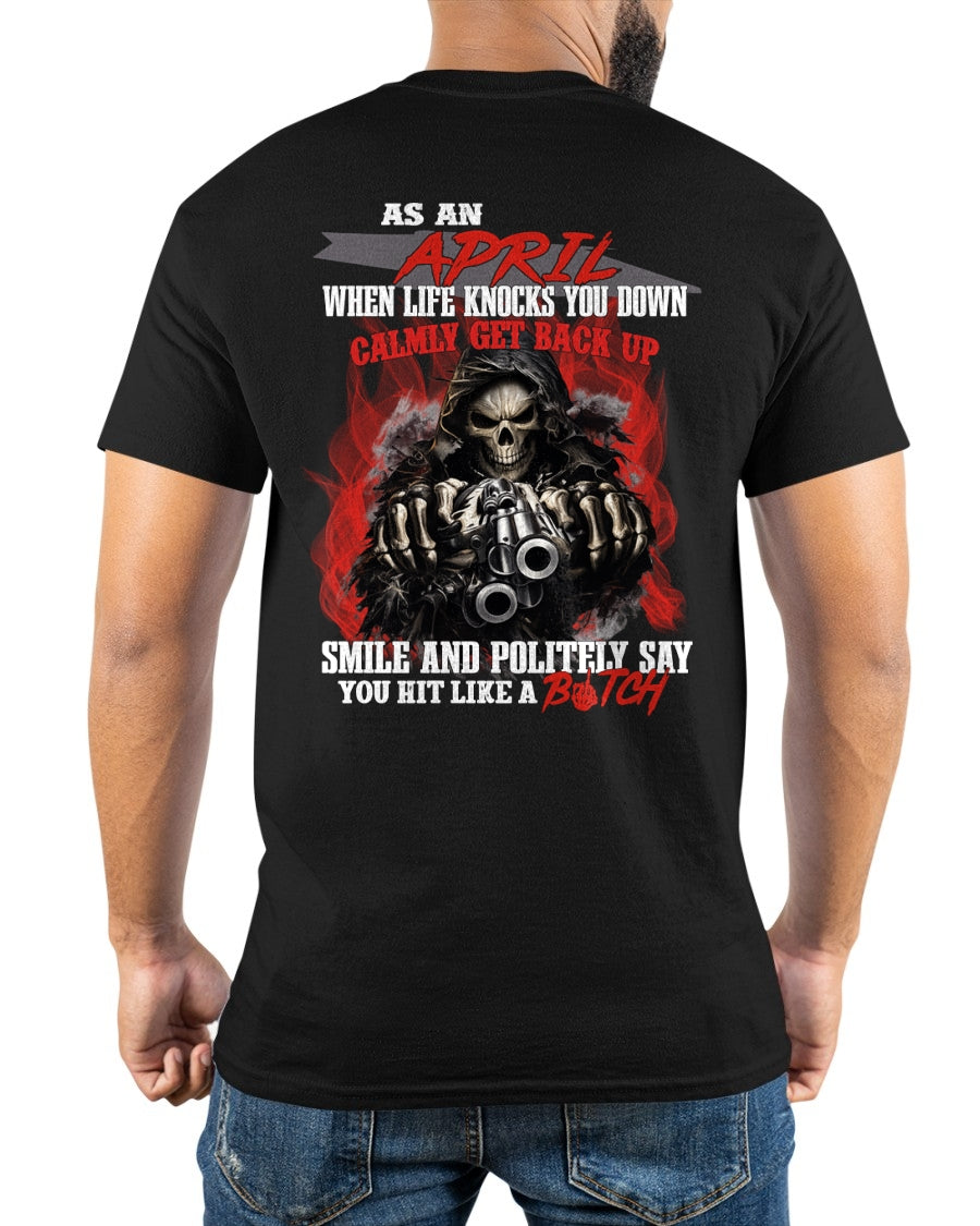 APRIL MAN - WHEN LIFE KNOWS YOU DOWN CALMLY GET BACK UP - TRNN04 (SKU26T-01164-04)