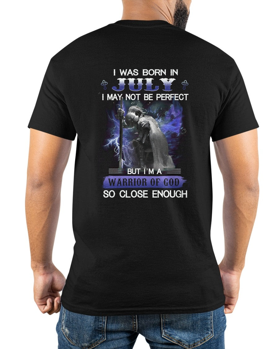 JULY MAN - I MAY NOT BE PERFECT BUT I AM A WARRIOR OF GOD  - TRNN07 (SKU26T-01128-07)