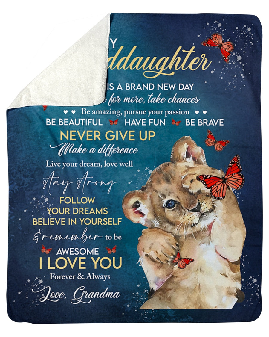 BLANKET FOR GRANDDAUGHTER FROM GRANDMA FULL