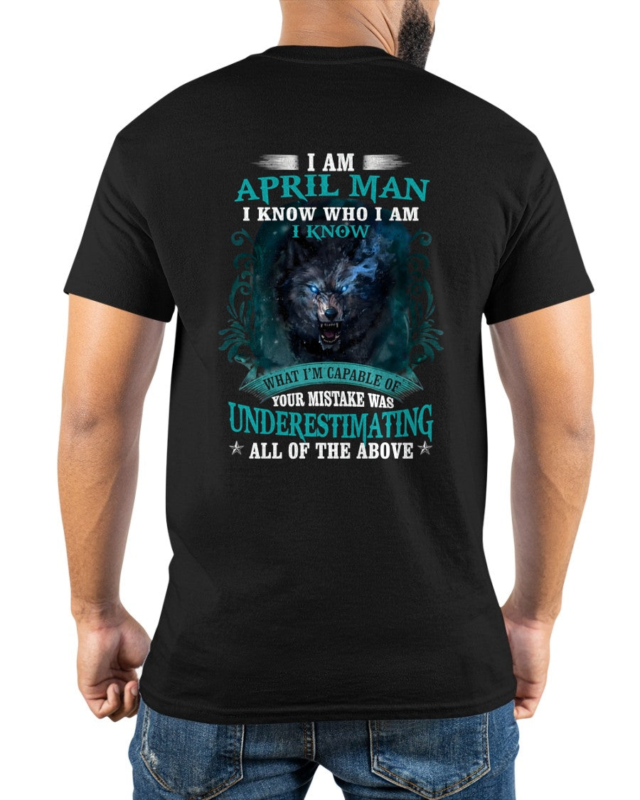 APRIL MAN - I KNOW WHO I AM UNDERESTIMATING ALL OF THE ABOVE - TRNN04 (SKU26T-01120-04)