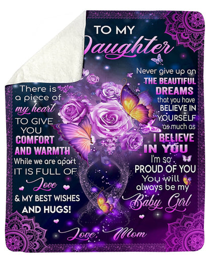 Special blanket for Daughter - From Mom blanket