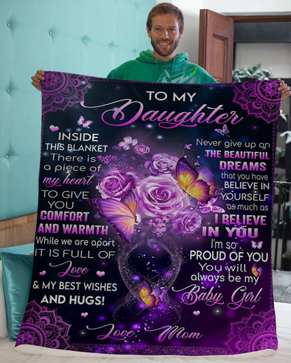 Special blanket for Daughter - From Mom blanket