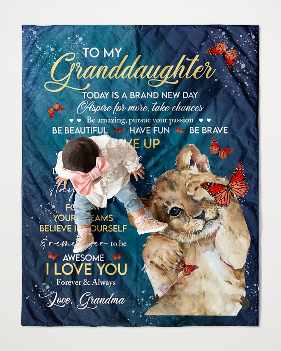 BLANKET FOR GRANDDAUGHTER FROM GRANDMA FULL