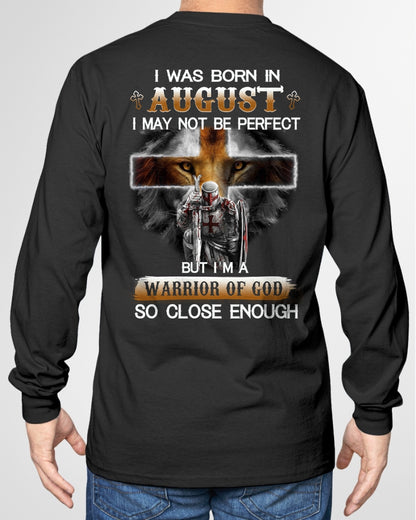 AUGUST MAN - BUT I'M A WARRIOR OF GOD SO CLOSE ENOUGH - TRNN08 (SKU26T-01183-08)