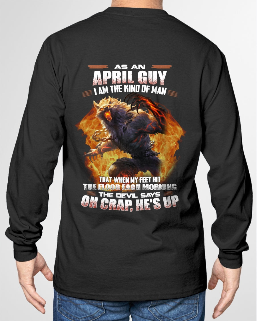 APRIL - I'M THE KIND OF MAN THAT WHEN MY FEET HIT THE FLOOR EACH MORNING - TRNN04 (SKU26T-01-13-04)