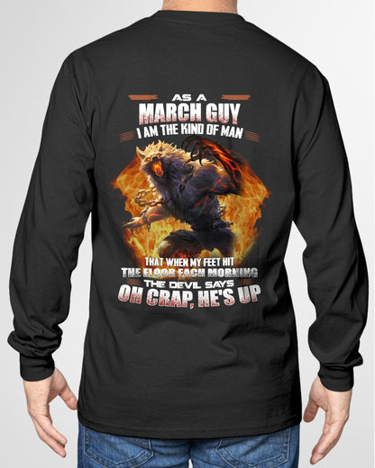 MARCH - I'M THE KIND OF MAN THAT WHEN MY FEET HIT THE FLOOR EACH MORNING - TRNN03 (SKU26T-01-13-03)