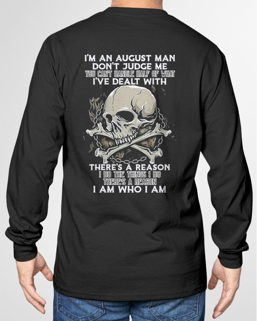 AUGUST MAN - DON'T JUDGE ME YOU CAN'T HANDLE HALF OF WAY - TRNN08 (SKU26T-01-04-08)
