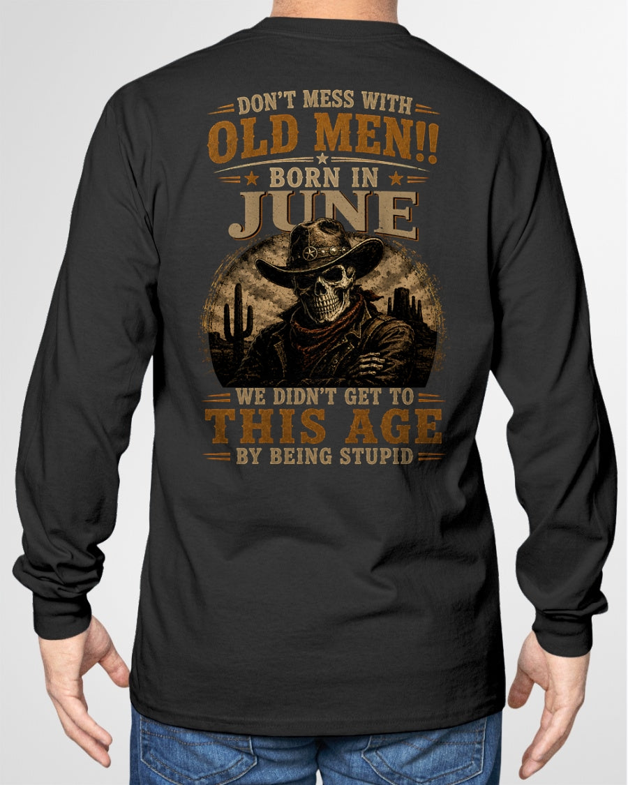 JUNE - DON'T MESS WITH OLD MEN - T SHIRT FOR STRONGMAN - TRNN06 (SKU2607-233-06)