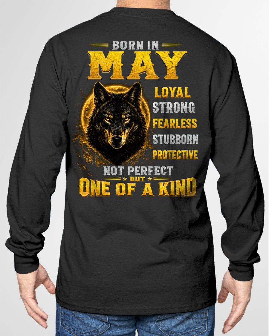 MAY GUY - NOT PERFECT BUT ONE OF A KIND - T SHIRT FOR STRONGMAN - TRNN05 (SKU2607-266-05)