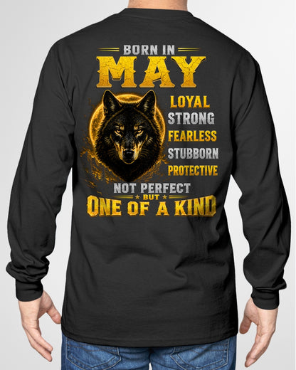 MAY GUY - NOT PERFECT BUT ONE OF A KIND - T SHIRT FOR STRONGMAN - TRNN05 (SKU2607-266-05)