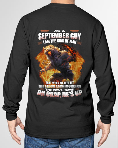 SEPTEMBER - I'M THE KIND OF MAN THAT WHEN MY FEET HIT THE FLOOR EACH MORNING - TRNN09 (SKU26T-01-13-09)