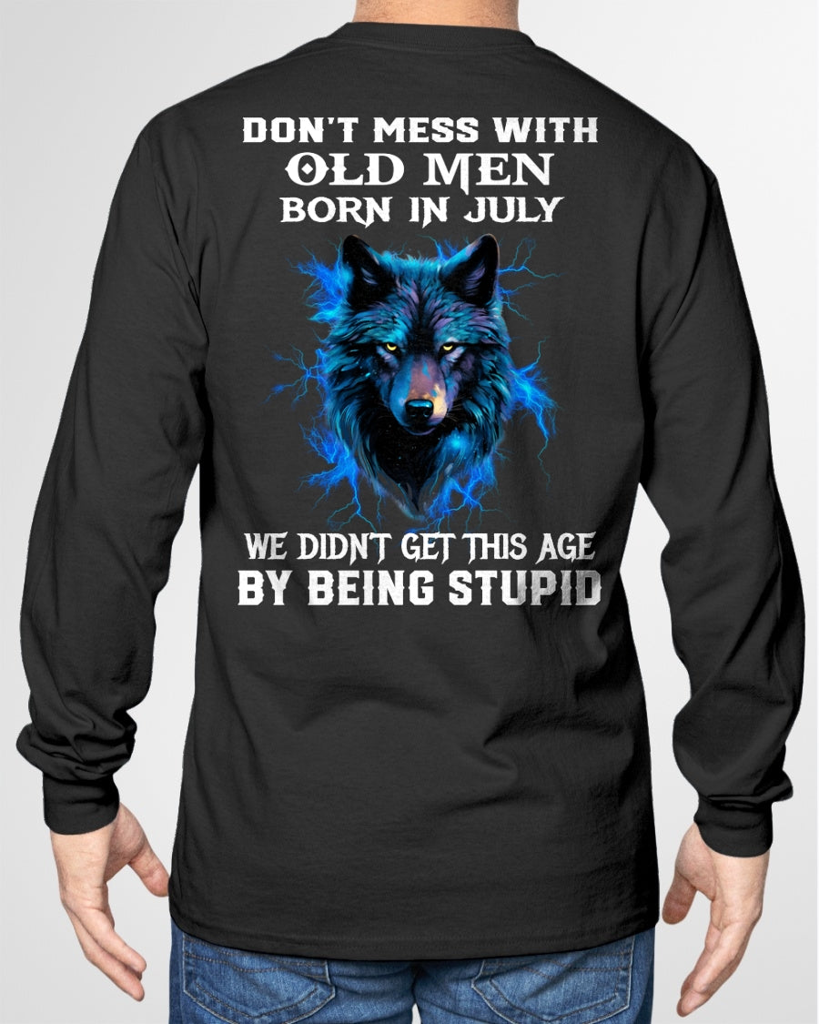 JULY - DON'T MESS WITH OLD MEN - T SHIRT FOR STRONGMAN - TRNN07 (SKU2604-300-07)