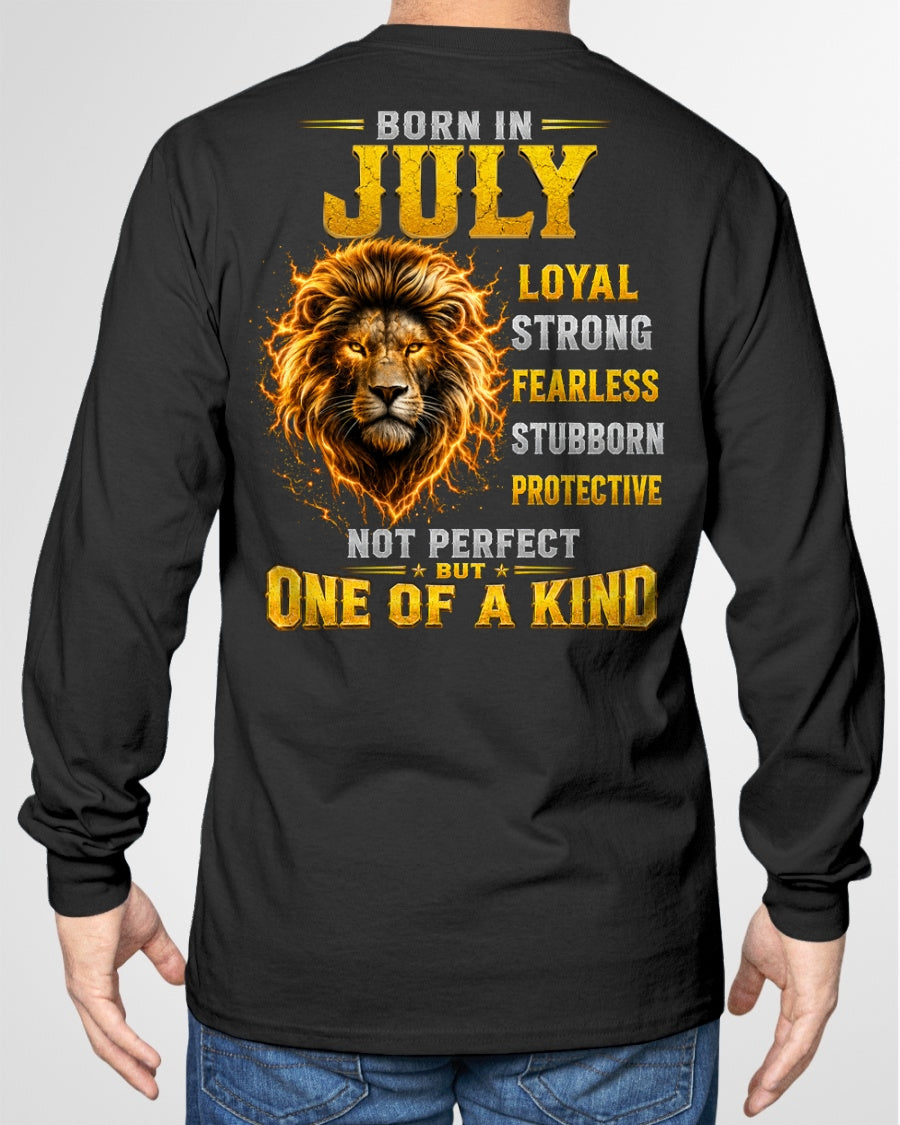JULY GUY - NOT PERFECT BUT ONE OF A KIND - T SHIRT FOR STRONGMAN - TRNN07 (SKU2608-34-07)