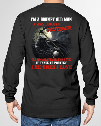 OCTOBER - I'LL DO WHATEVER TO PROTECT THE ONES I LOVE - T Shirt For Strongman - TRNN10 (SKU2602-55-10)