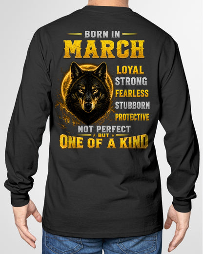 MARCH GUY - NOT PERFECT BUT ONE OF A KIND - T SHIRT FOR STRONGMAN - TRNN03 (SKU2607-266-03)