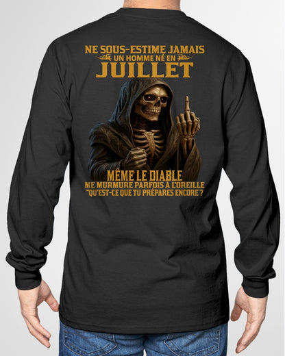 NE SOUS-ESTIME JAMAIS UN HOMME NÉ EN JUILLET Fr12 - TRNN07 - MALE (SKU12-305-07)