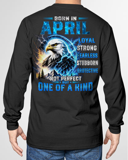 APRIL GUY - NOT PERFECT BUT ONE OF A KIND - T SHIRT FOR STRONGMAN - TRNN04 (SKU2607-281-04)