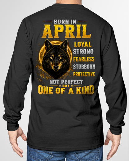 APRIL GUY - NOT PERFECT BUT ONE OF A KIND - T SHIRT FOR STRONGMAN - TRNN04 (SKU2607-266-04)