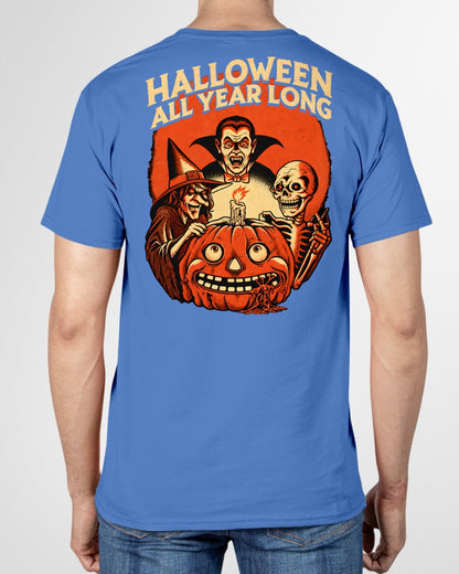 HALLOWEN ALL YEAR LONG T-SHIRT - FROM WOMAN/MAN/CHILD - TRNN00 (SKU2609-274)