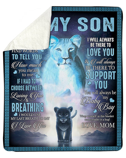 Perfect Gift For Son - from mom blanket (SKUB06-84)