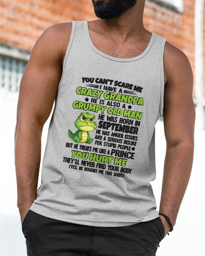 SEPTEMBER - YOU CAN’T SCARE ME - GIFT FOR GRANDSON AND GRANDDAUGHTER FROM GRANDPA - TRNN09 (SKU09-121-09)