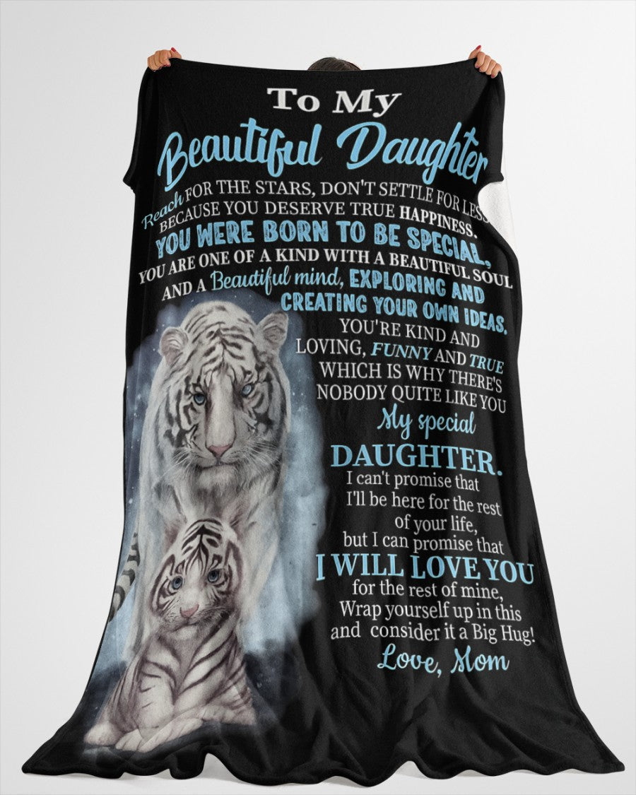 Special Gift For Your Daughter Blanket - From Mom (SKUB10-113) FULL