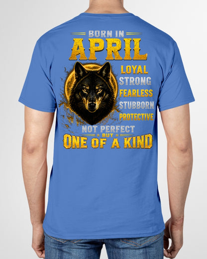 APRIL GUY - NOT PERFECT BUT ONE OF A KIND - T SHIRT FOR STRONGMAN - TRNN04 (SKU2607-266-04)