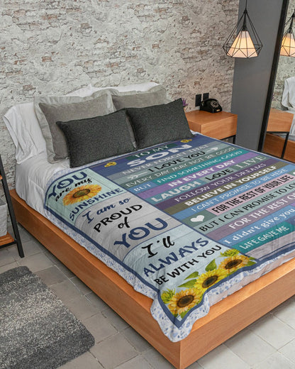 Special Gift For Your Son Blanket - From Mom